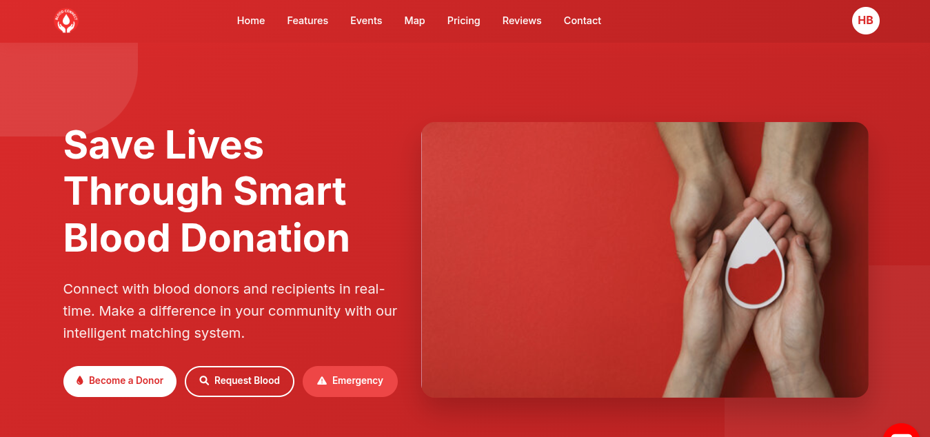 Blood Donation Website